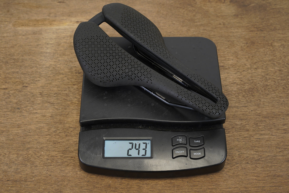 143mm Bontrager Aeolus Elite Airloom Austenite Rail Road Saddle 243g