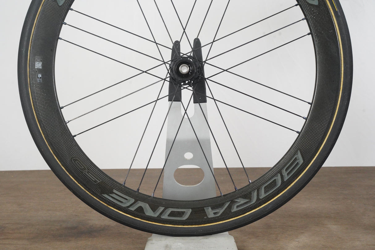 Campagnolo Bora One 50 Carbon Tubular Disc Brake Wheelset Campagnolo 11 Speed
