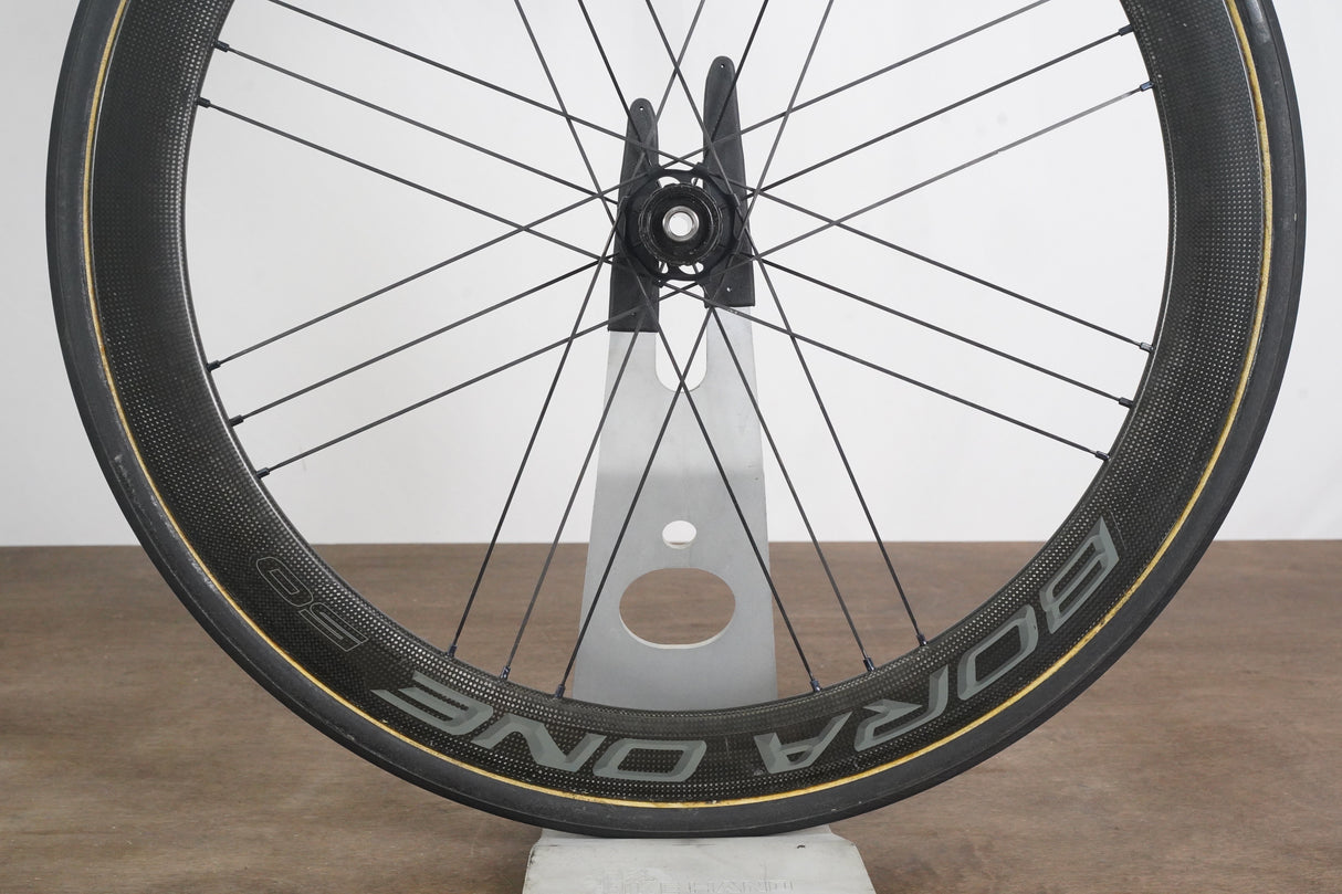Campagnolo Bora One 50 Carbon Tubular Disc Brake Wheelset Campagnolo 11 Speed
