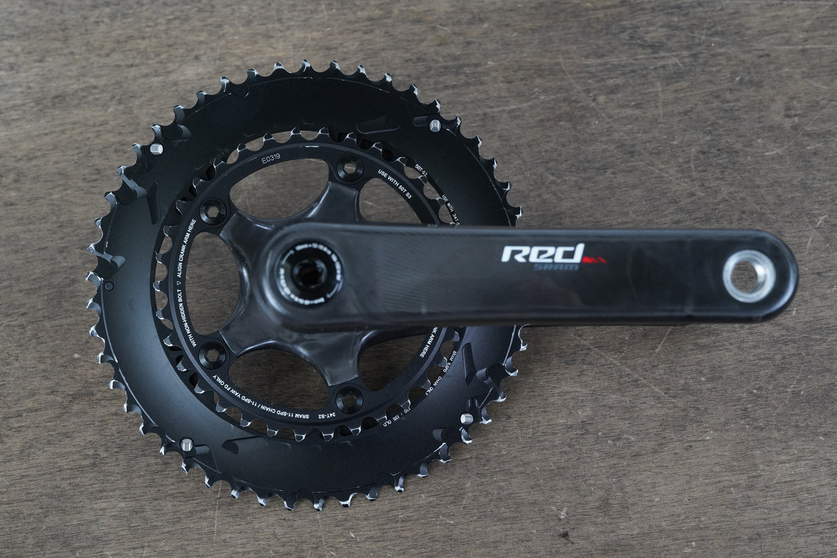 170mm 50/34T GXP SRAM Red 22 Carbon Crankset 571g