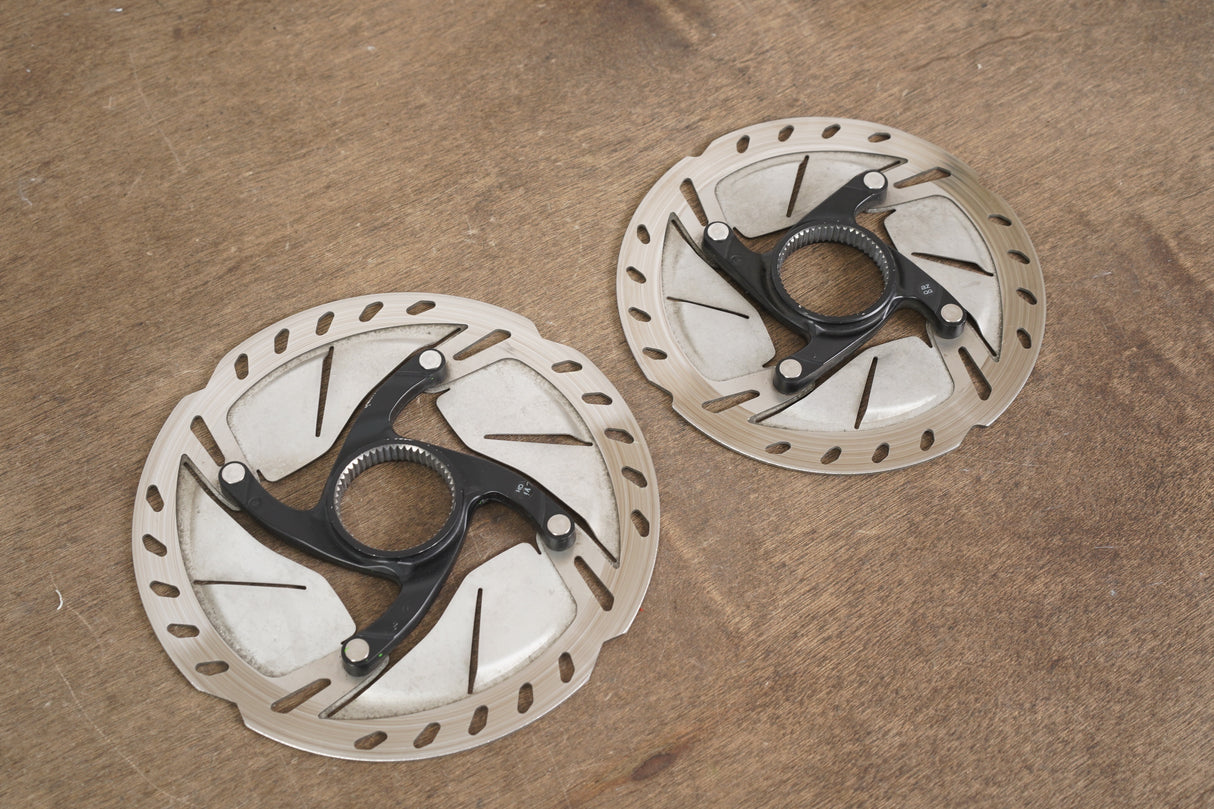 (2) 140mm/160mm Shimano Ultegra SM-RT800 Center Lock Disc Brake Rotors RT 800