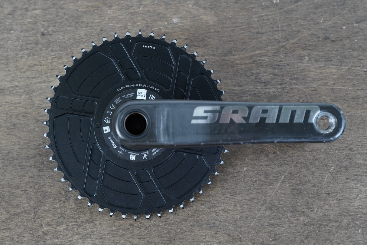170mm 48T DUB SRAM Red AXS E1 XPLR Team 1x 12 Speed Quarq Power Meter Crank