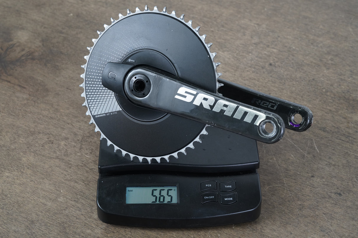 170mm 48T DUB SRAM Red AXS E1 XPLR Team 1x 12 Speed Quarq Power Meter Crank
