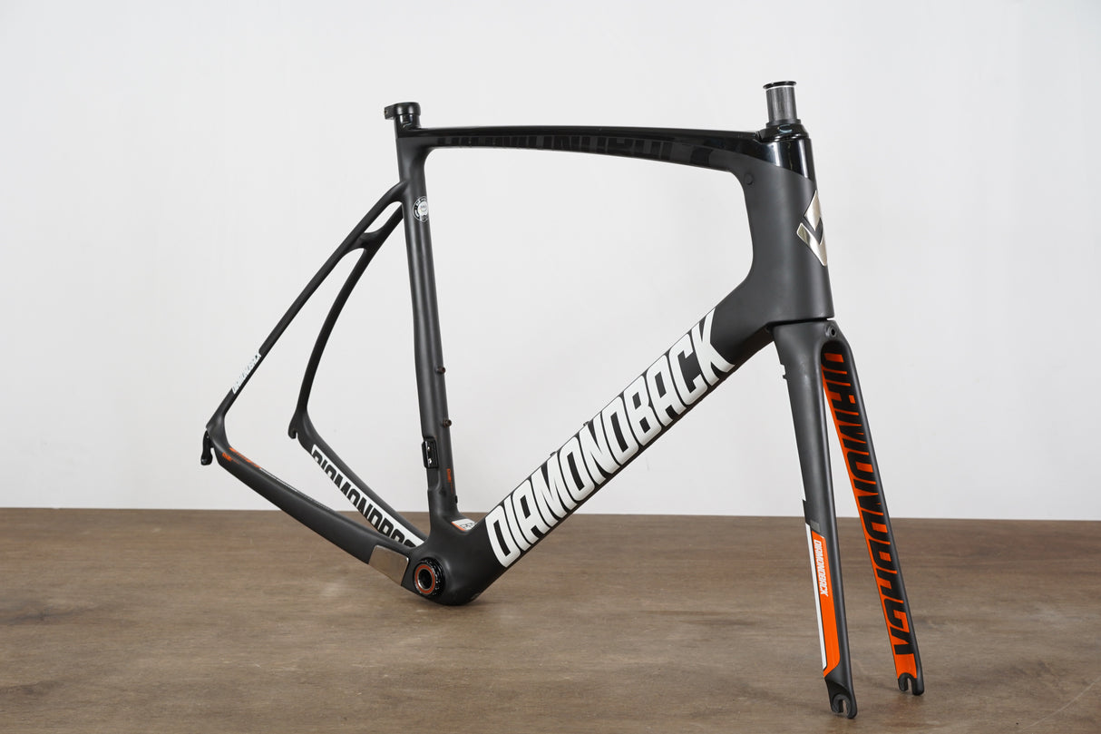58cm Diamondback Podium Equipe Carbon Rim Brake Road Frameset
