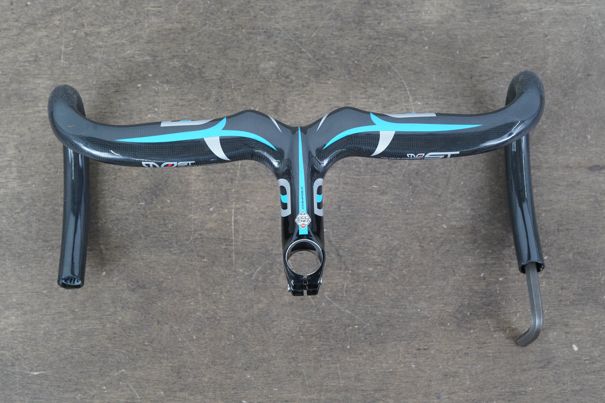 42cm 110mm Pinarello MOST Talon Carbon Integrated Barstem Handlebar 1 1/8"