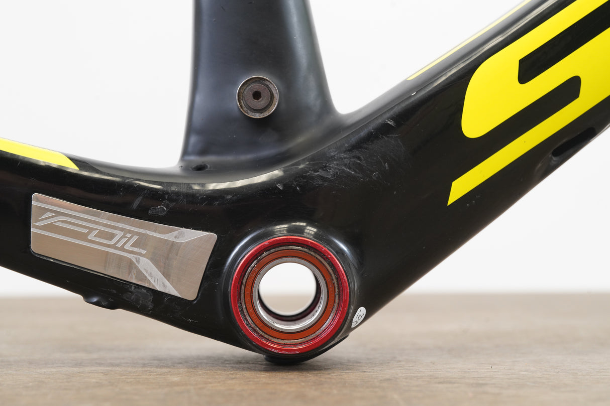 L (56cm) Scott Foil 10 Di2 Carbon Aero Rim Brake Road Frameset *Repaired*