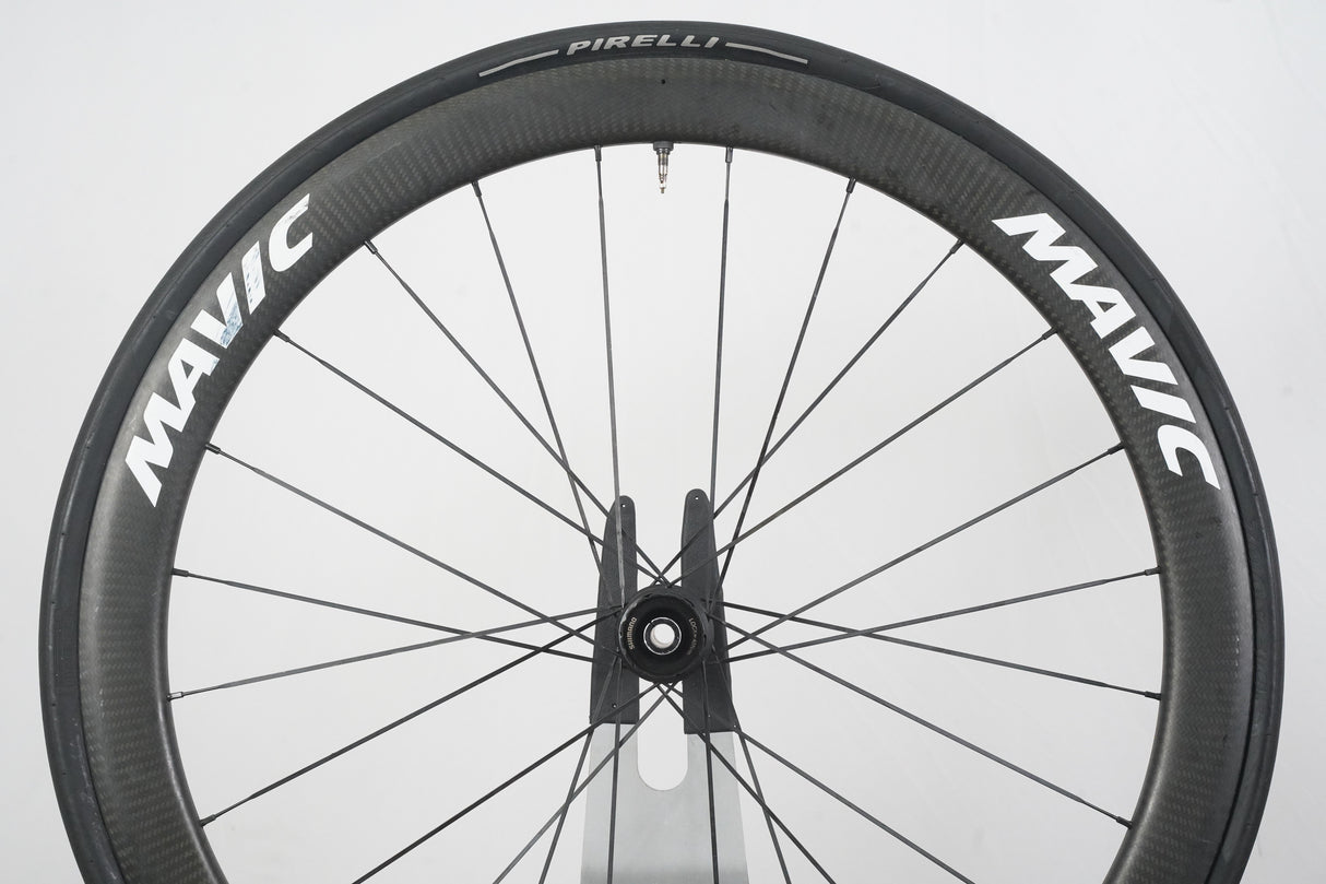 Mavic Cosmic SL 45 Carbon Tubeless Clincher Disc Brake Wheelset 11 Speed