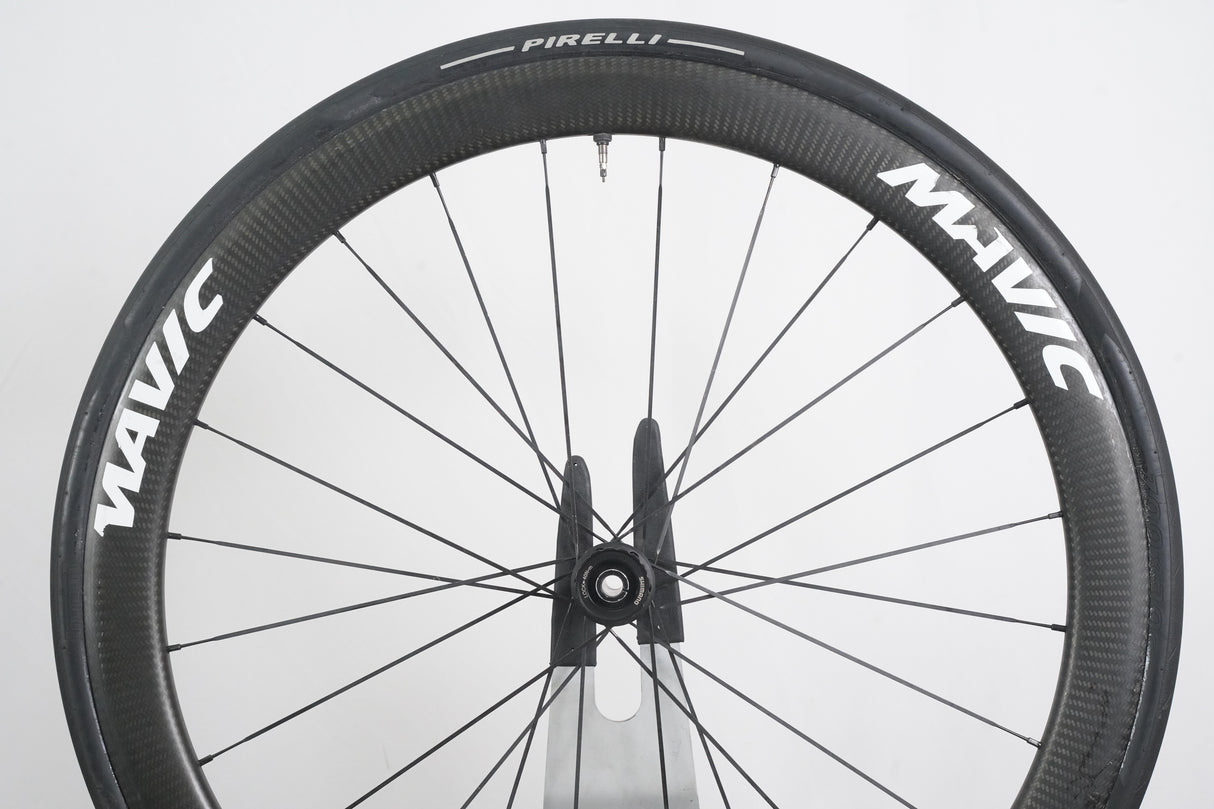 Mavic Cosmic SL 45 Carbon Tubeless Clincher Disc Brake Wheelset 11 Speed