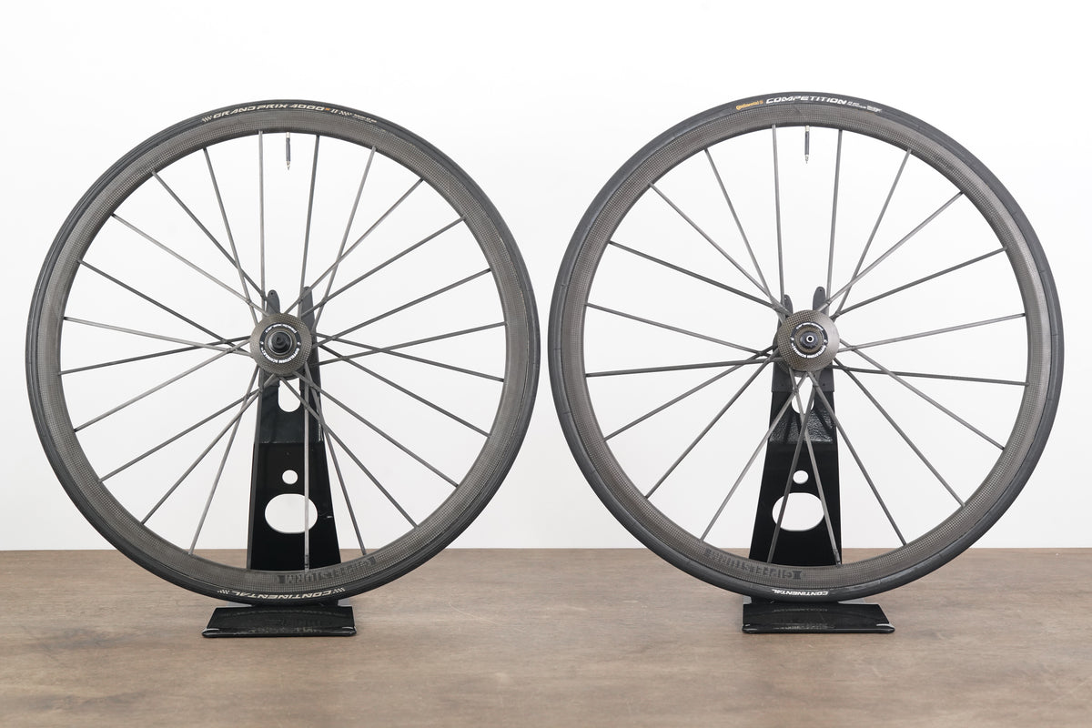 Lightweight Gipfeldturm Schwarz Carbon Tubular Rim Brake Wheelset 11 Speed