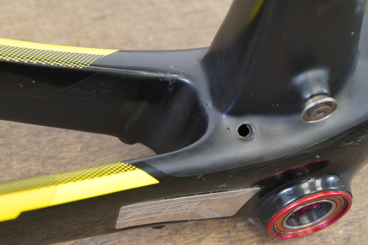 L (56cm) Scott Foil 10 Di2 Carbon Aero Rim Brake Road Frameset *Repaired*