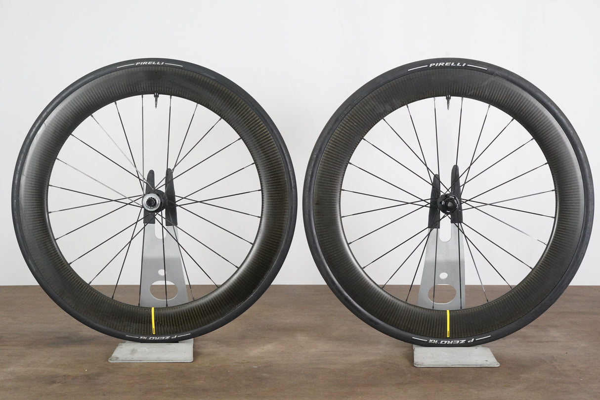 Mavic Cosmic SL 65 Carbon Tubeless Clincher Disc Brake Wheelset 11 Speed