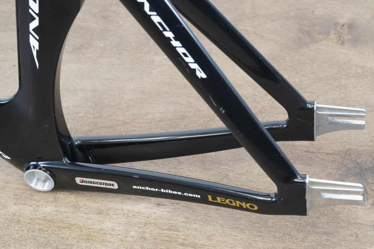 S (Small) Bridgestone Anchor PHM9 Carbon Track Fixed Gear Frameset