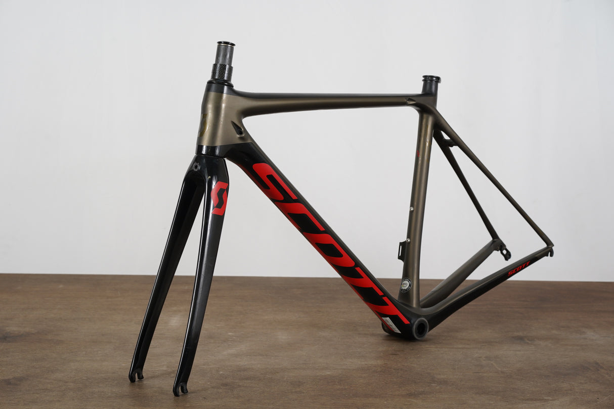 52cm Scott Addict RC Carbon Rim Brake Road Frameset