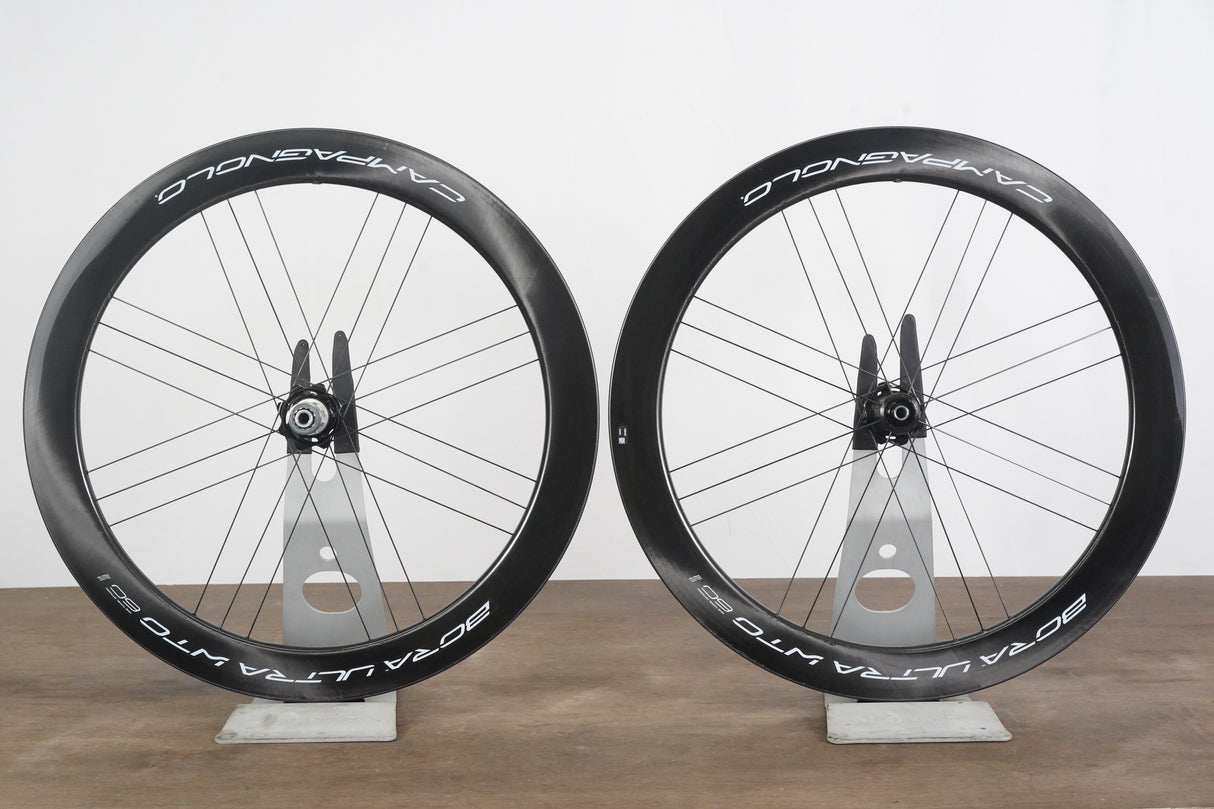 NEW Campagnolo Bora Ultra WTO 60 Carbon Tubeless Disc Brake Wheelset 11 Speed