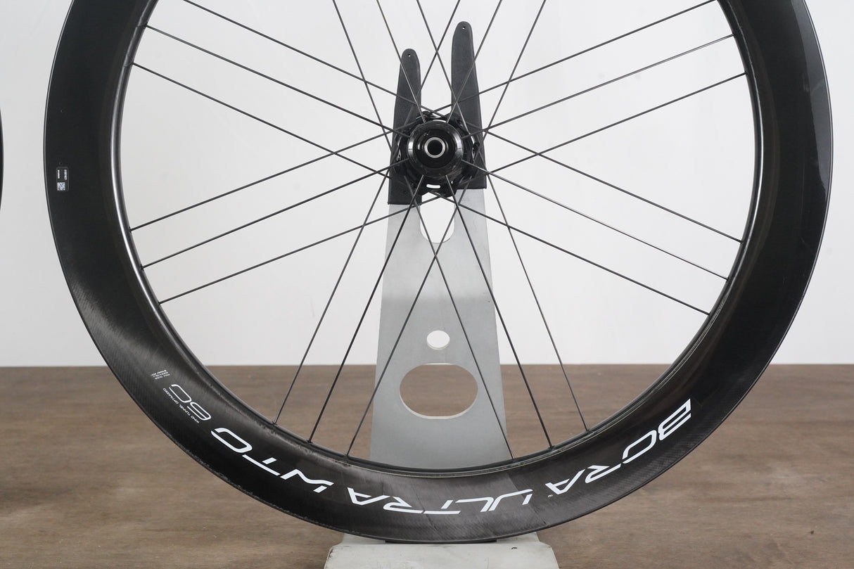 NEW Campagnolo Bora Ultra WTO 60 Carbon Tubeless Disc Brake Wheelset 11 Speed