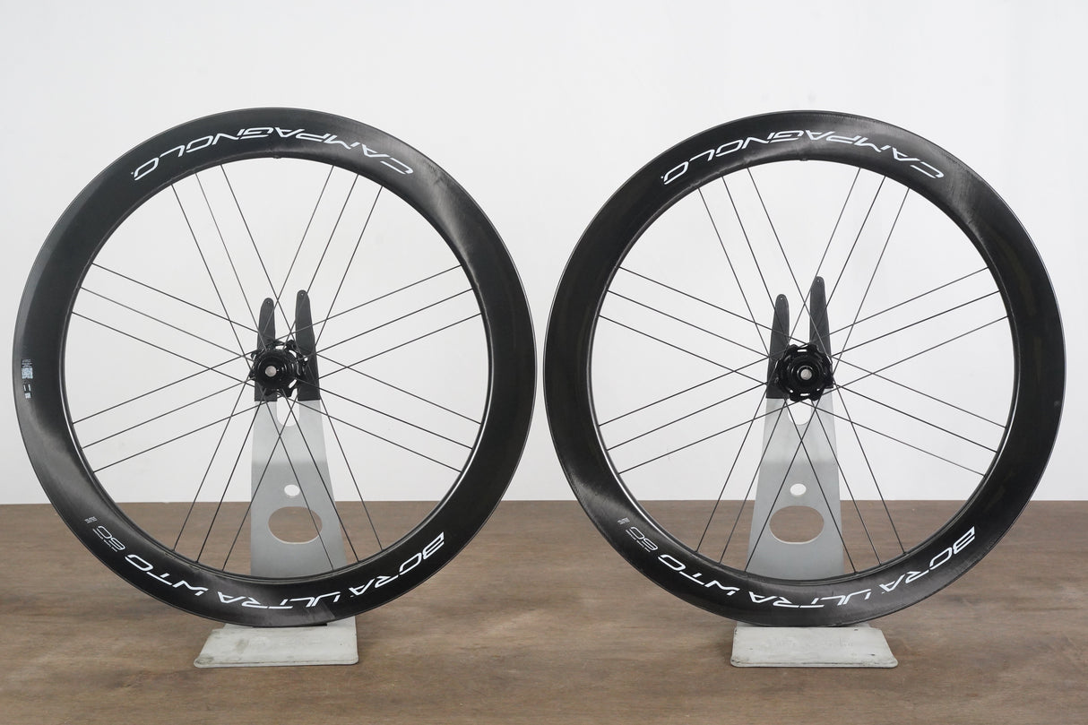 NEW Campagnolo Bora Ultra WTO 60 Carbon Tubeless Disc Brake Wheelset 11 Speed