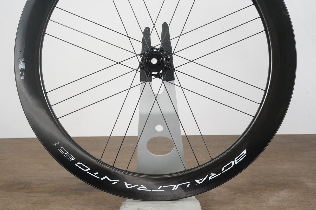 NEW Campagnolo Bora Ultra WTO 60 Carbon Tubeless Disc Brake Wheelset 11 Speed