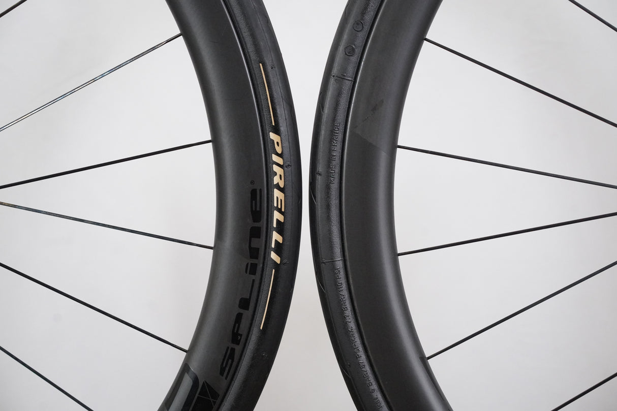 DT Swiss PRC 1475 Spline Carbon Tubeless Clincher Disc Brake Wheelset 11 Speed