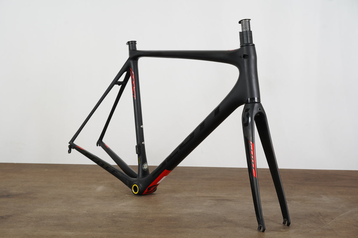 XL Scott Addict SL Carbon Rim Brake Frameset