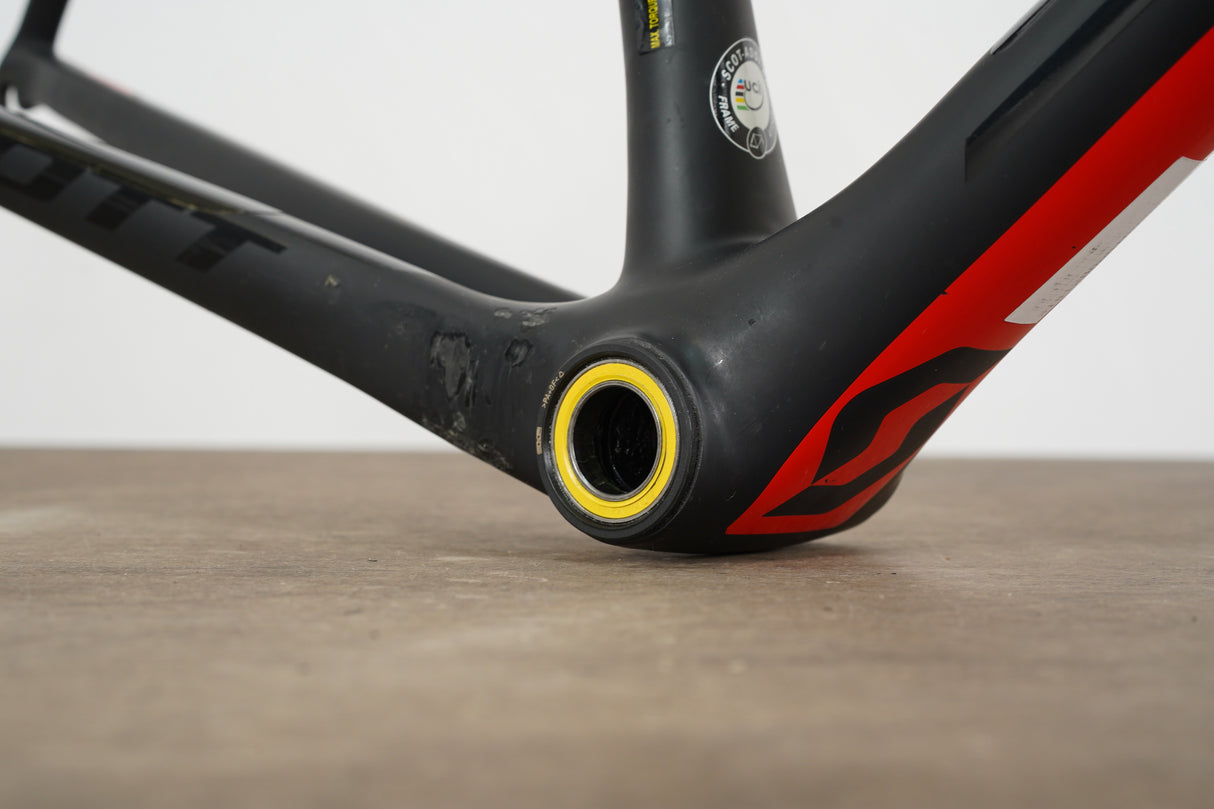 XL Scott Addict SL Carbon Rim Brake Frameset