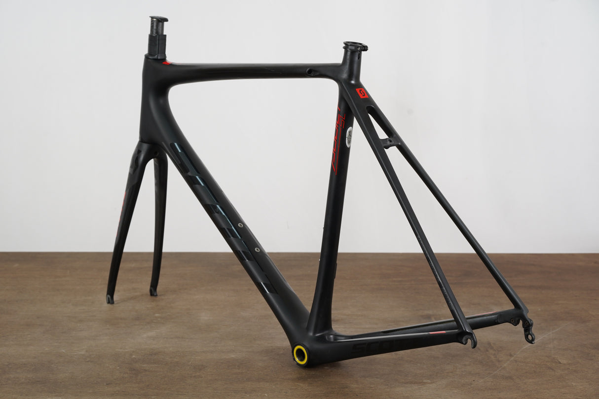 XL Scott Addict SL Carbon Rim Brake Frameset