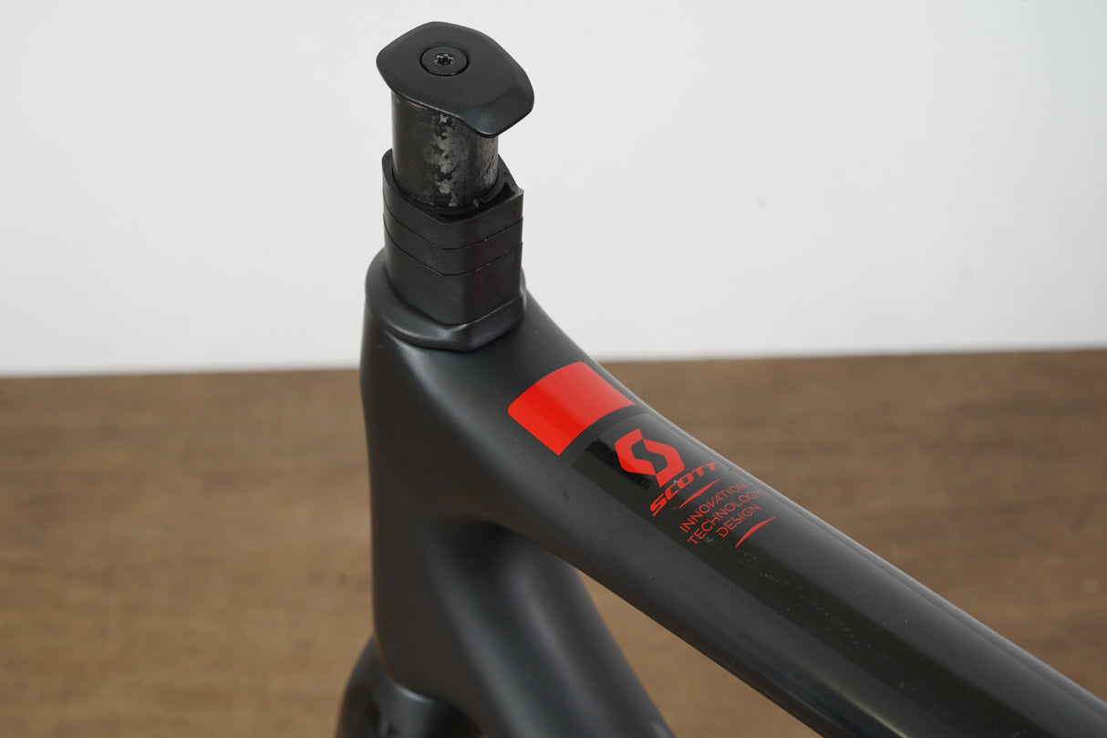 XL Scott Addict SL Carbon Rim Brake Frameset