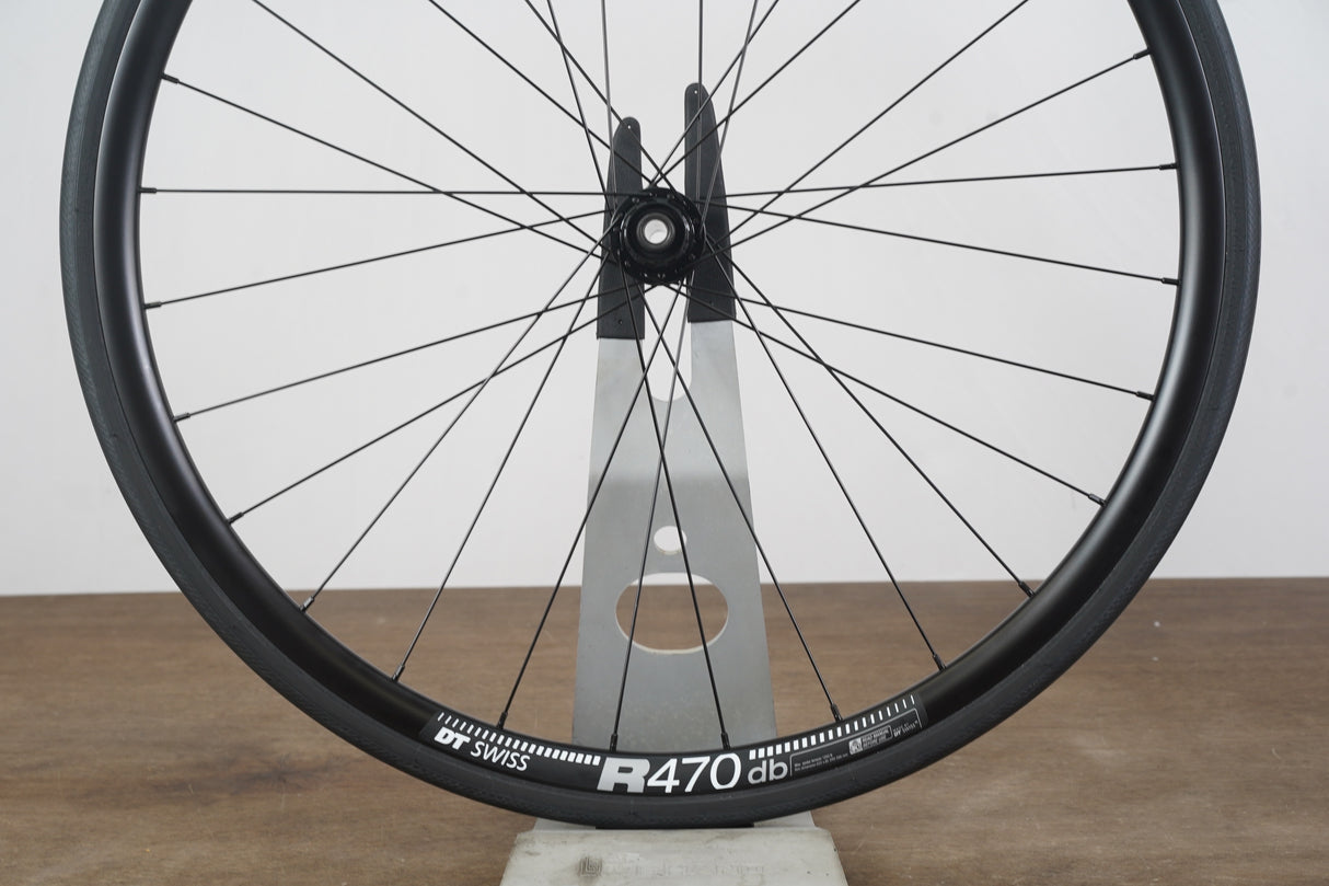 DT Swiss R470 Alloy Tubeless Clincher Disc Brake Wheelset Shimano/SRAM 11 Speed
