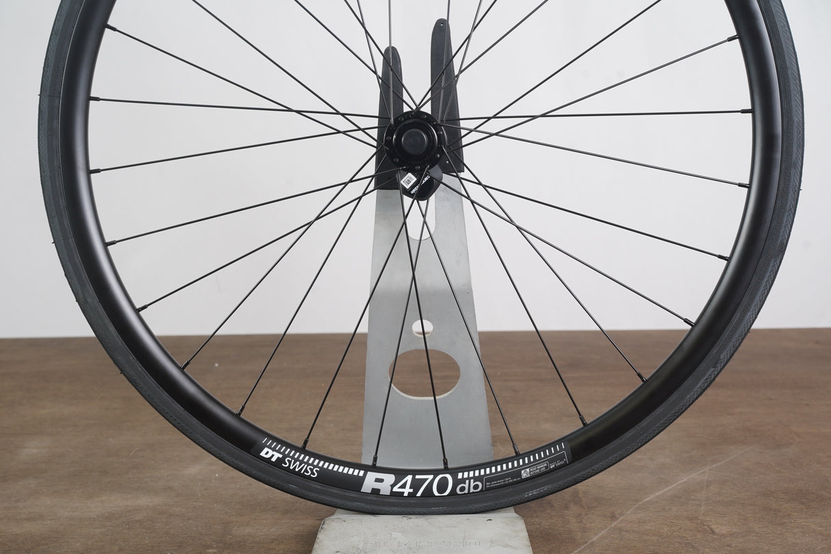 DT Swiss R470 Alloy Tubeless Clincher Disc Brake Wheelset Shimano/SRAM 11 Speed