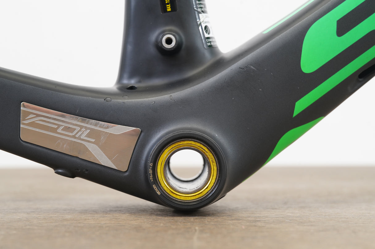 M (54cm) Scott Foil Team Di2 Carbon Aero Rim Brake Road Frameset + Cockpit