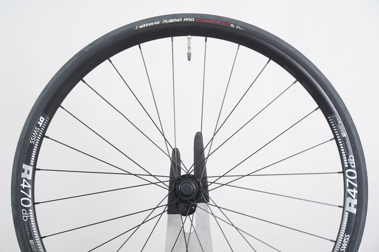 DT Swiss R470 Alloy Tubeless Clincher Disc Brake Wheelset Shimano/SRAM 11 Speed