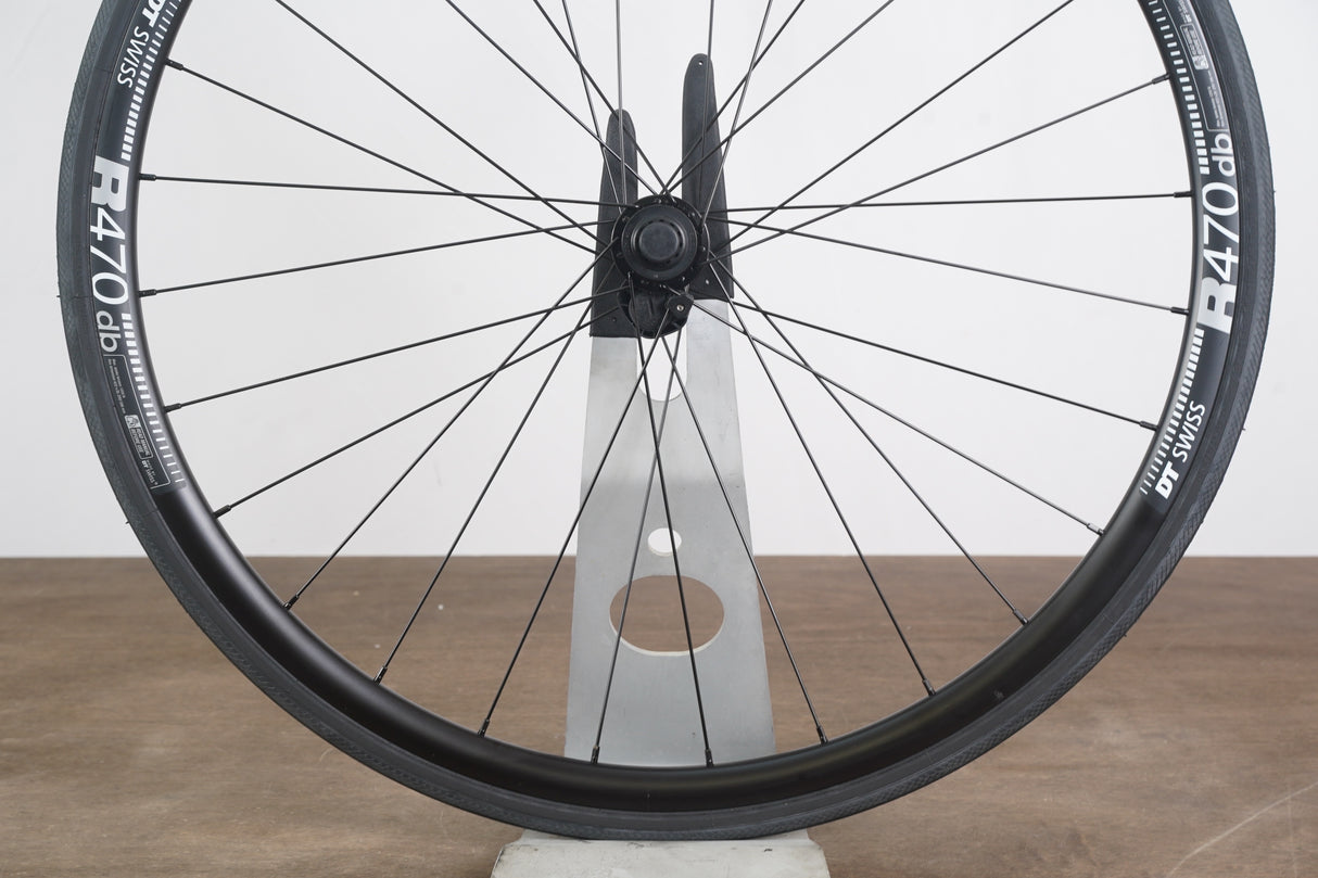 DT Swiss R470 Alloy Tubeless Clincher Disc Brake Wheelset Shimano/SRAM 11 Speed