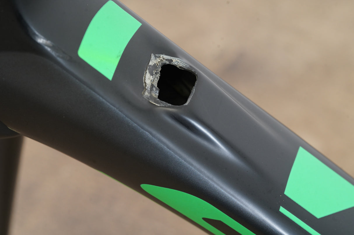 M (54cm) Scott Foil Team Di2 Carbon Aero Rim Brake Road Frameset + Cockpit