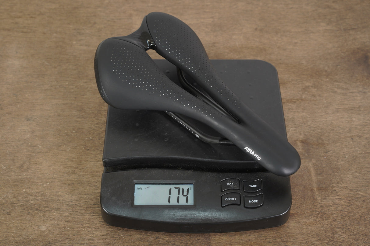 154mm Bontrager Ajna Pro Carbon Rail Road Saddle 174g