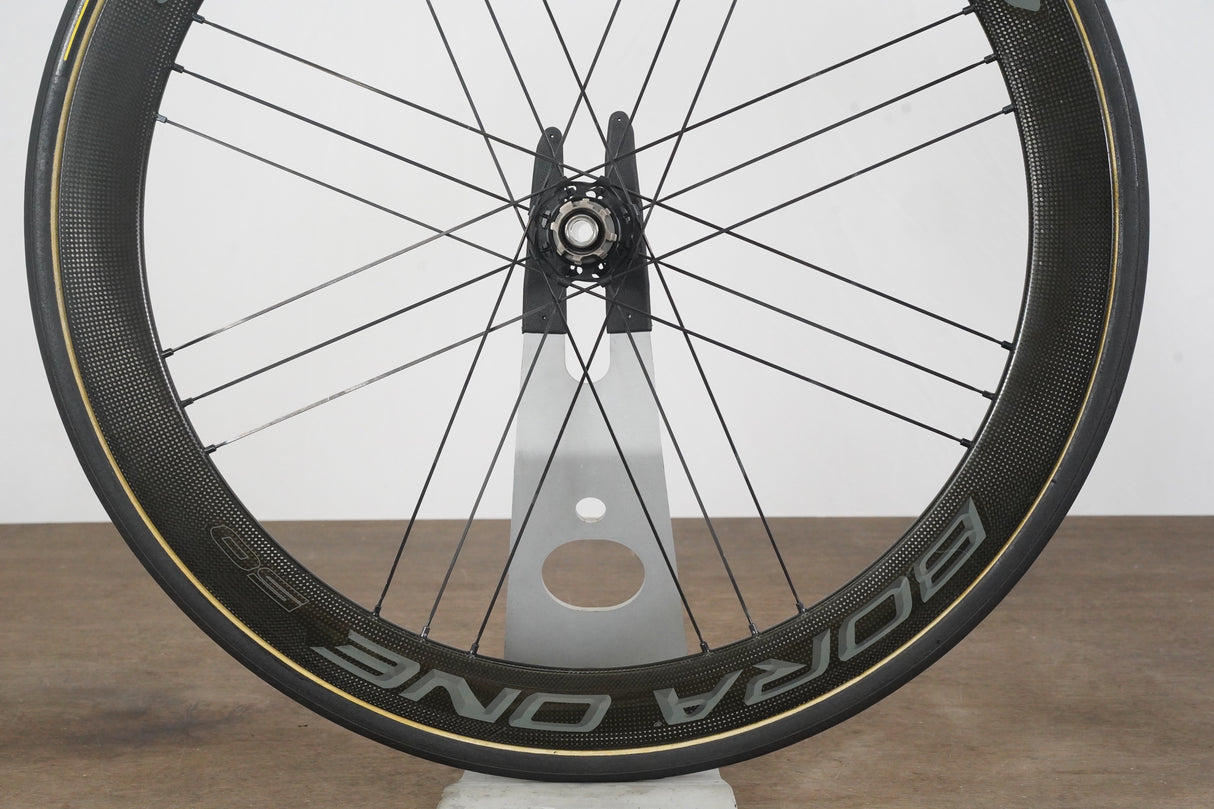 Campagnolo Bora One 50 Carbon Tubular Disc Brake Wheelset Campagnolo 11 Speed