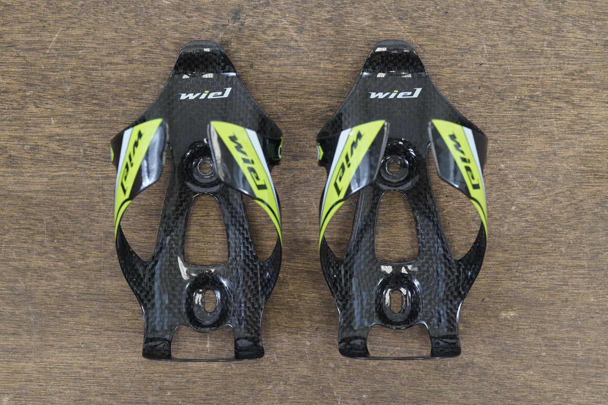 (2) Wiel Carbon Water Bottle Cages 44g