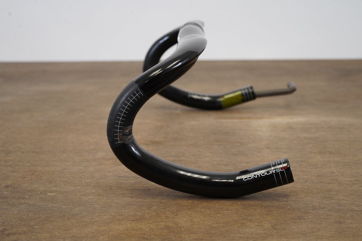 38cm Zipp Contour SL SS Short & Shallow Carbon Compact Road Handlebar 31.8mm