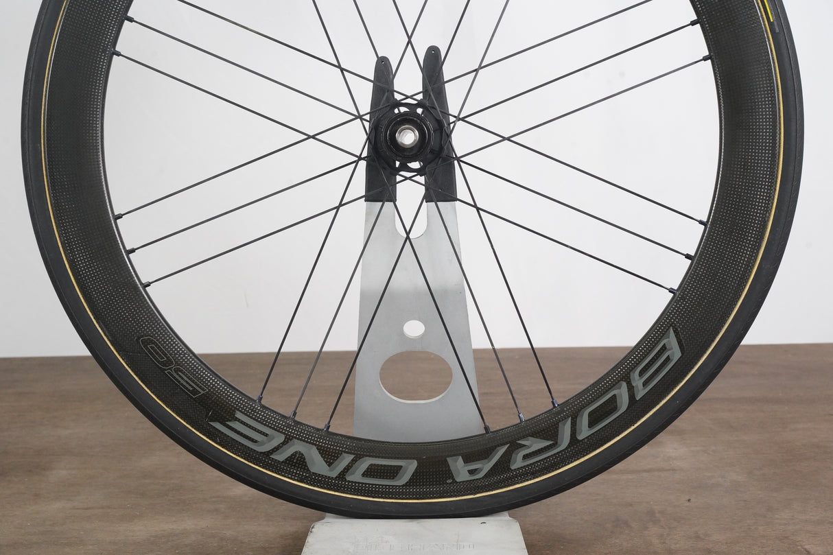 Campagnolo Bora One 50 Carbon Tubular Disc Brake Wheelset Campagnolo 11 Speed