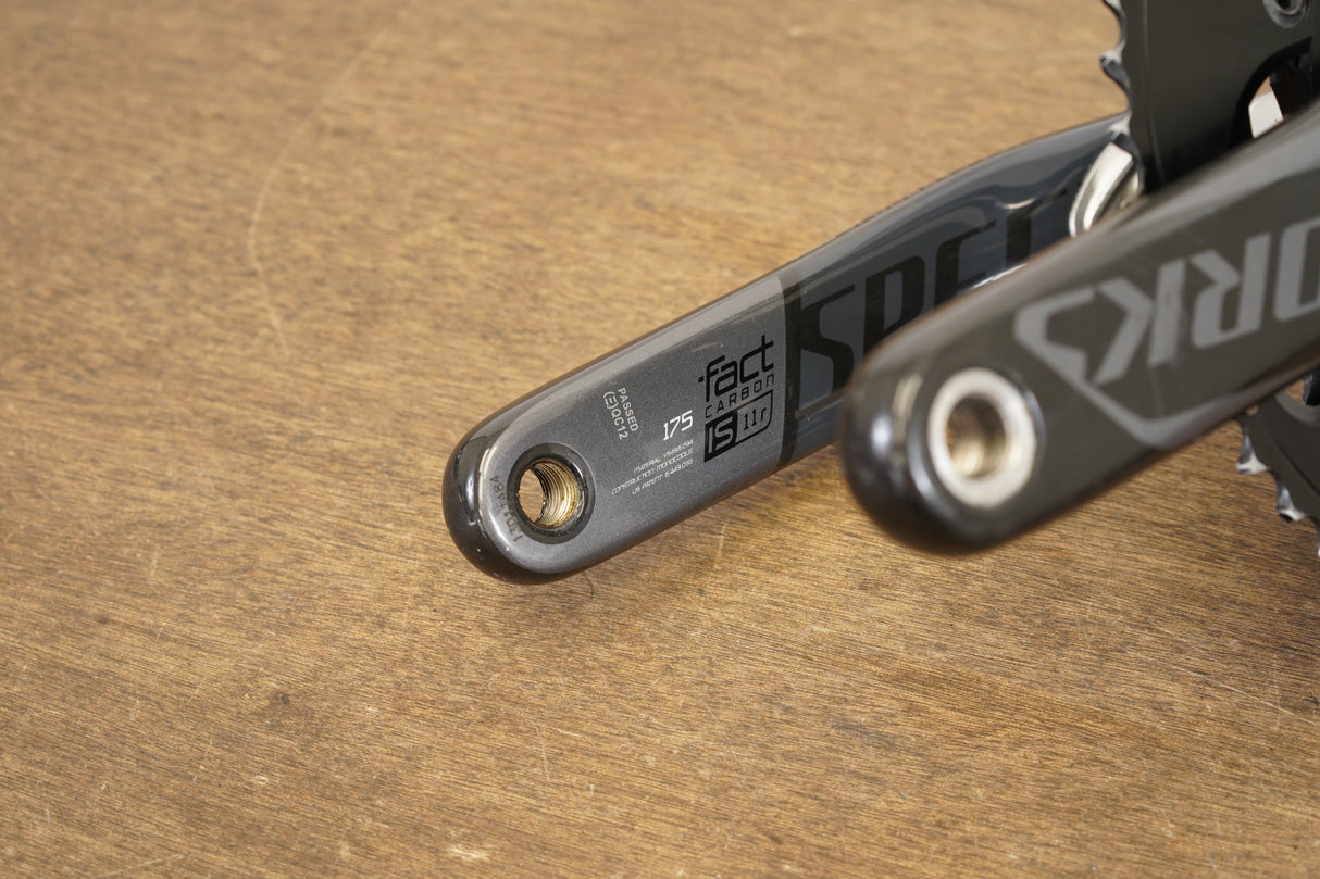 175mm 53/39T BB30 Specialized S-WORKS Quarq Power Meter Carbon Crankset