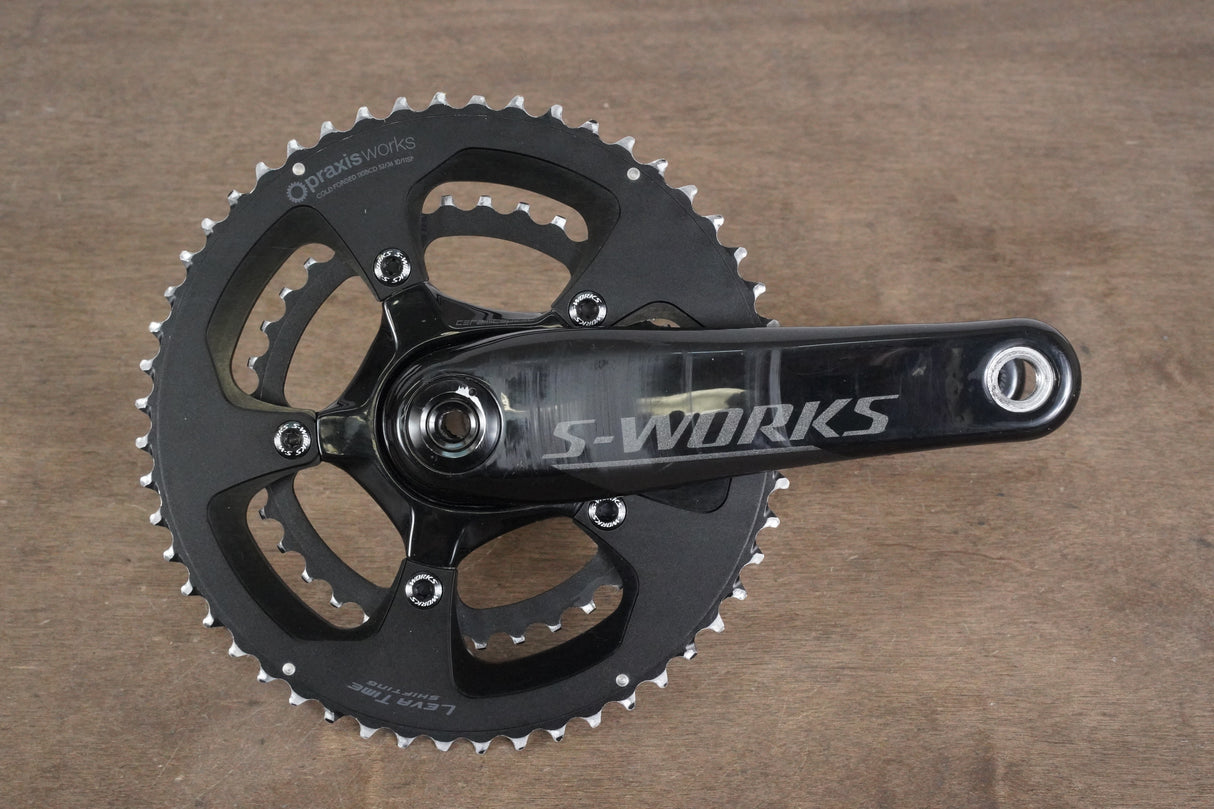 175mm 52/36T BB30 Specialized S-WORKS Dual Power Meter Crankset