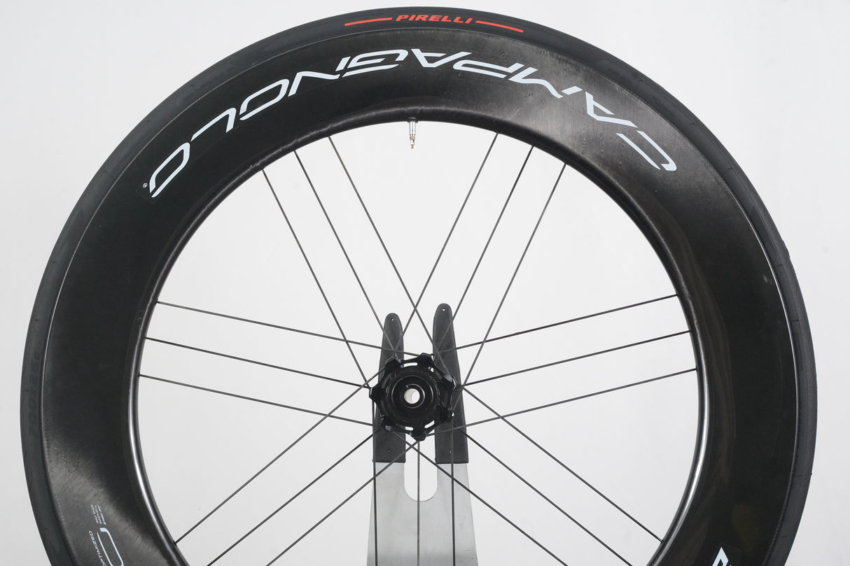 FRONT Campagnolo Bora Ultra WTO 80 Carbon Tubeless Clincher Disc Brake Wheel