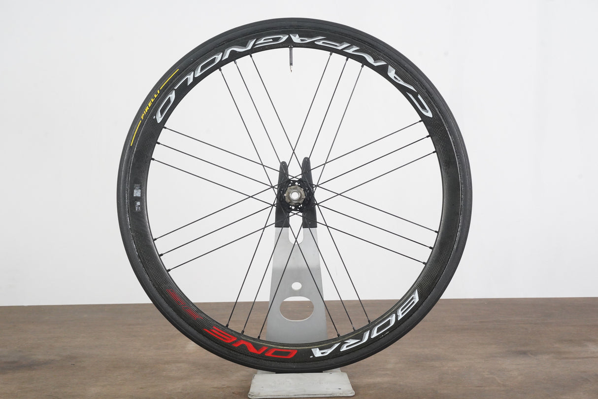 REAR Campagnolo Bora One 35 Carbon Tubular Disc Brake Wheel 11 Speed