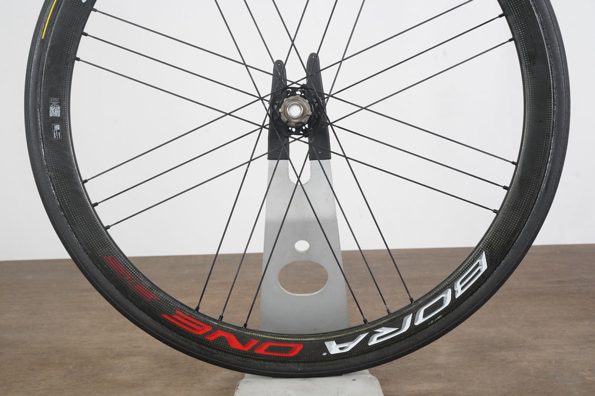 REAR Campagnolo Bora One 35 Carbon Tubular Disc Brake Wheel 11 Speed
