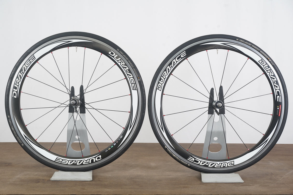 Shimano Dura-Ace WH-7850 C50 Carbon Clincher Rim Brake Wheelset 10 Speed