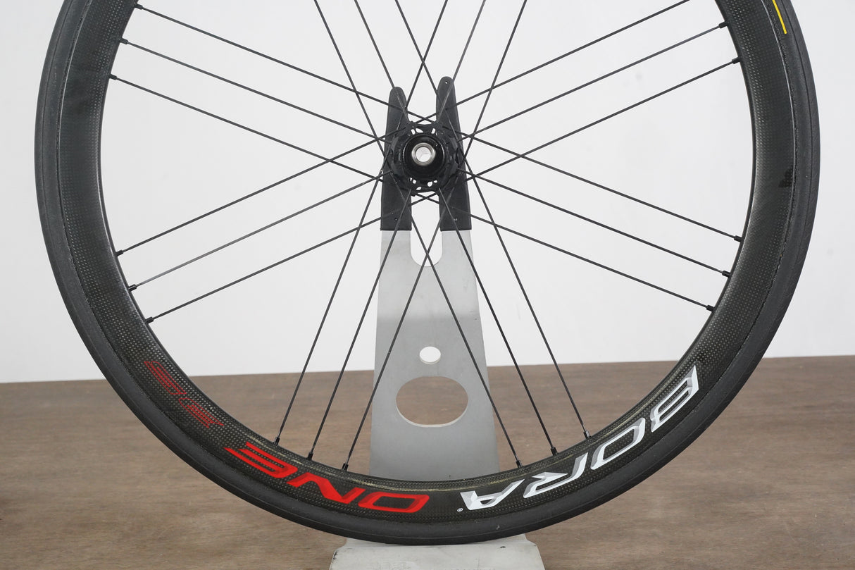 REAR Campagnolo Bora One 35 Carbon Tubular Disc Brake Wheel 11 Speed