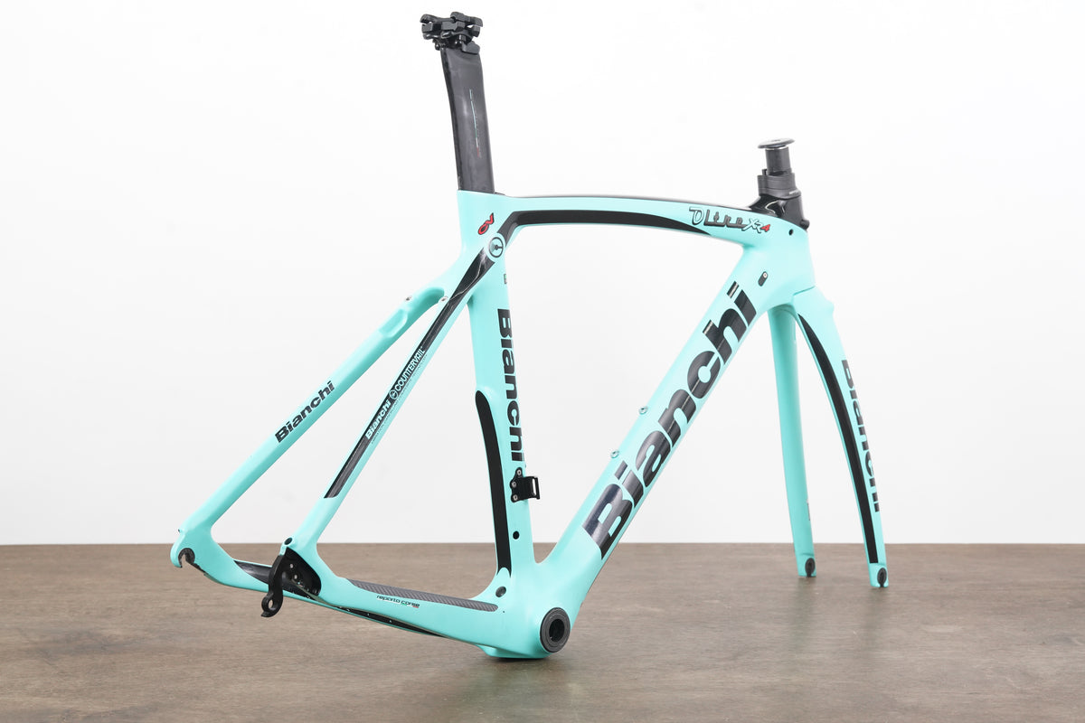 *Damaged* 50cm Bianchi Oltre XR4 CV Carbon Aero Rim Brake Road Frameset