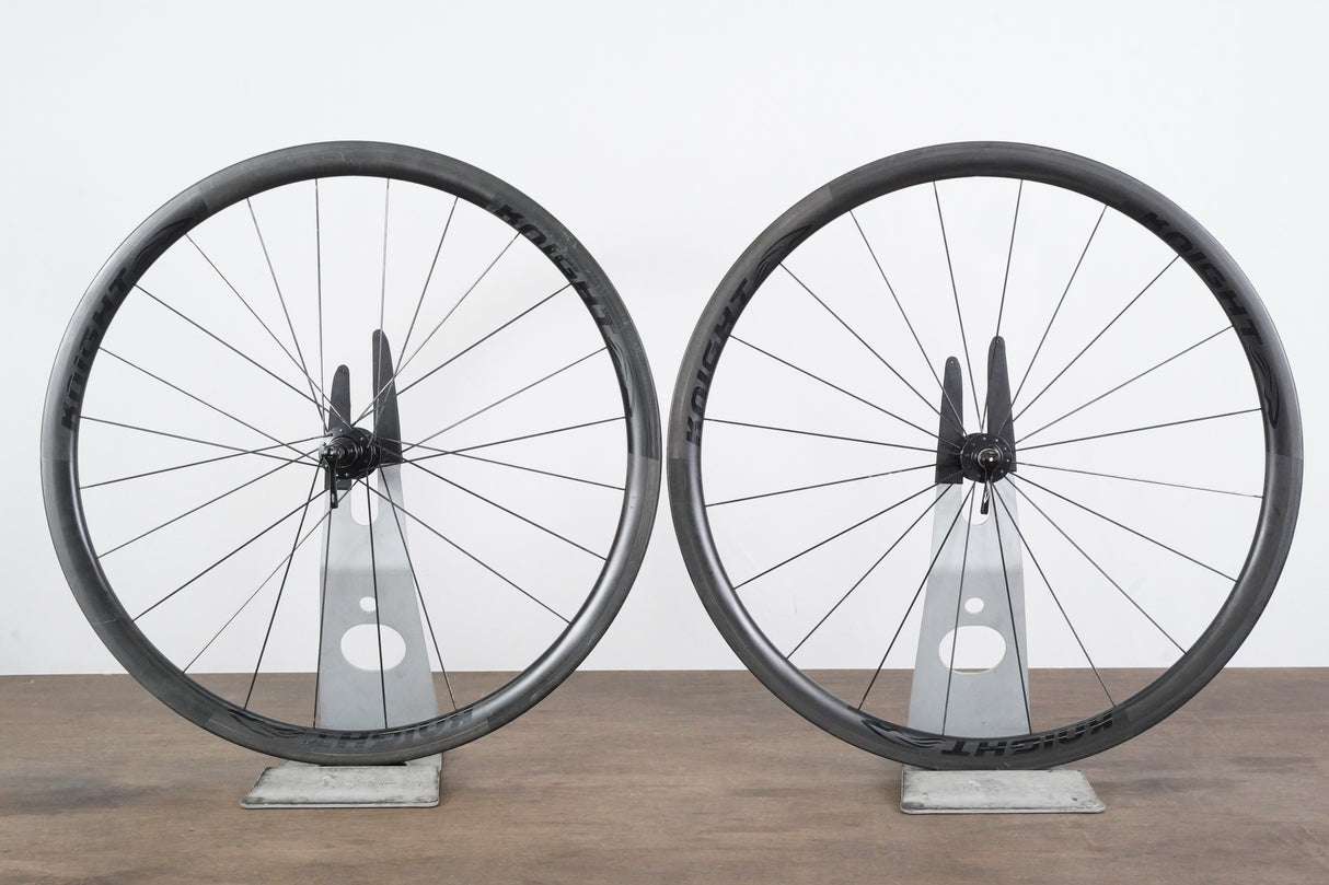 Knight DT Swiss 240 Carbon Clincher Rim Brake Wheelset Shimano/SRAM 11 Speed
