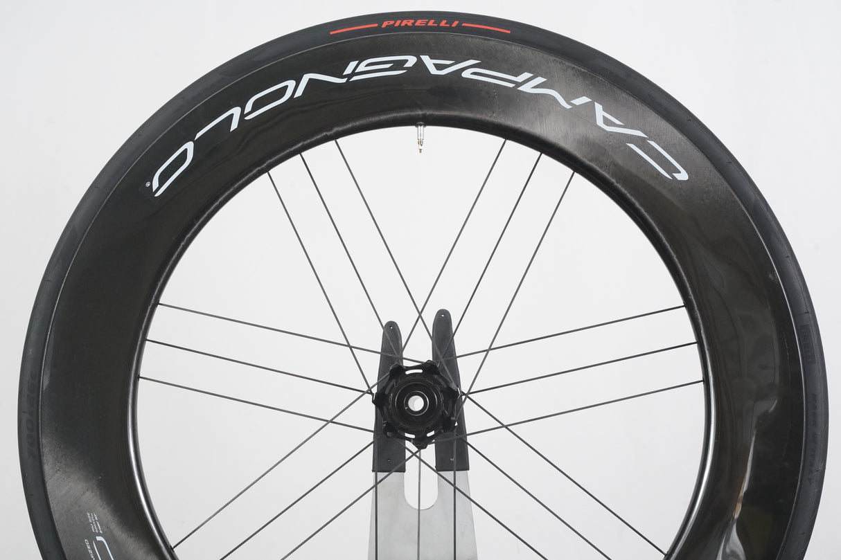 FRONT Campagnolo Bora Ultra WTO 80 Carbon Tubeless Clincher Disc Brake Wheel