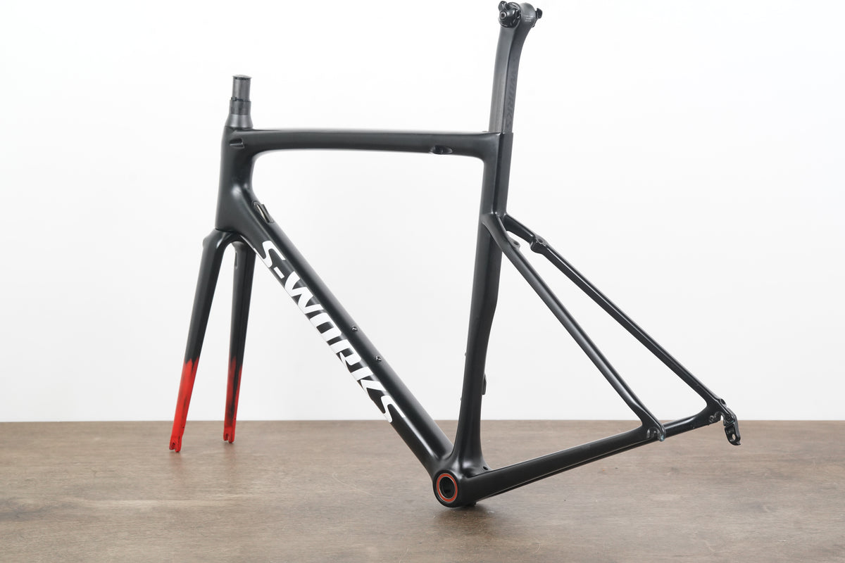 !reshoot! 56cm Specialized S-WORKS Tarmac SL6 Carbon Rim Road Frameset *Custom Paint*