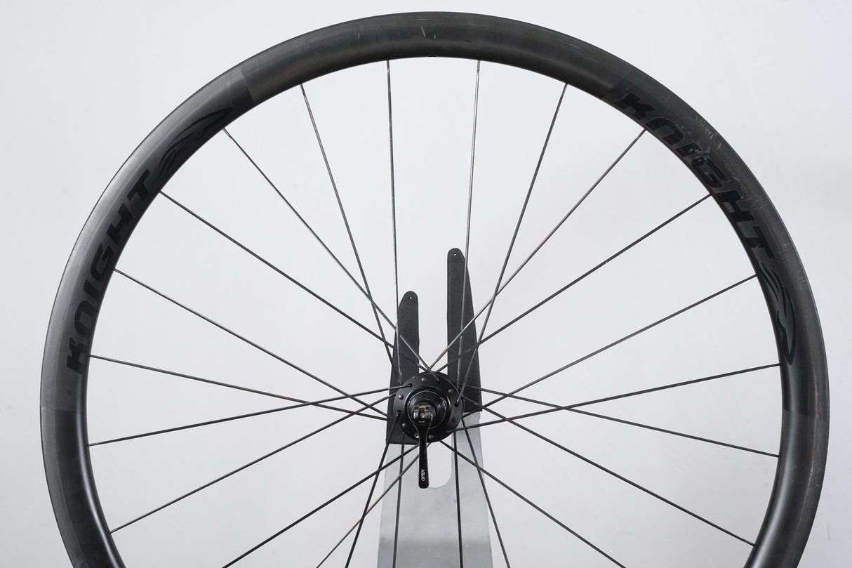 Knight DT Swiss 240 Carbon Clincher Rim Brake Wheelset Shimano/SRAM 11 Speed