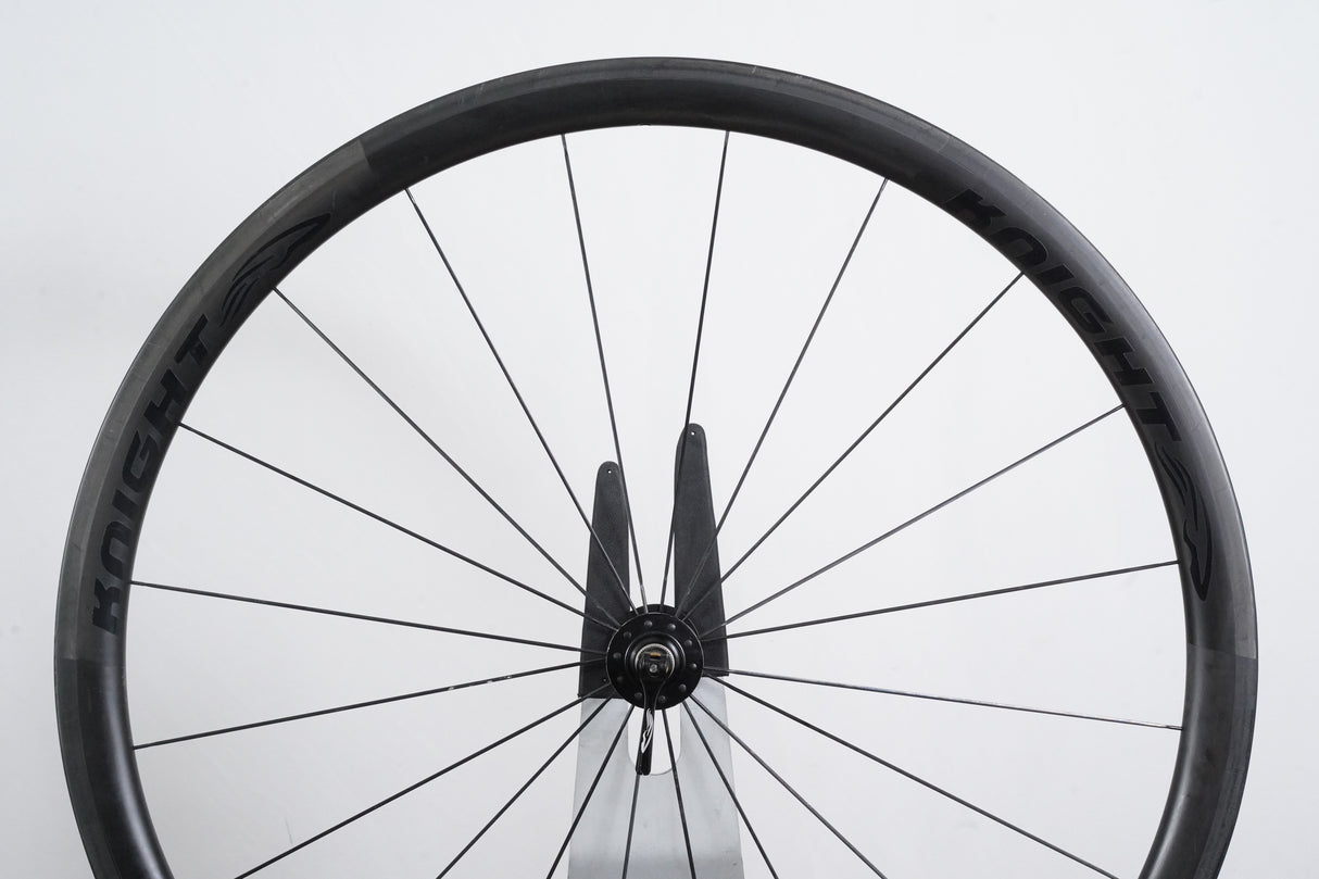 Knight DT Swiss 240 Carbon Clincher Rim Brake Wheelset Shimano/SRAM 11 Speed